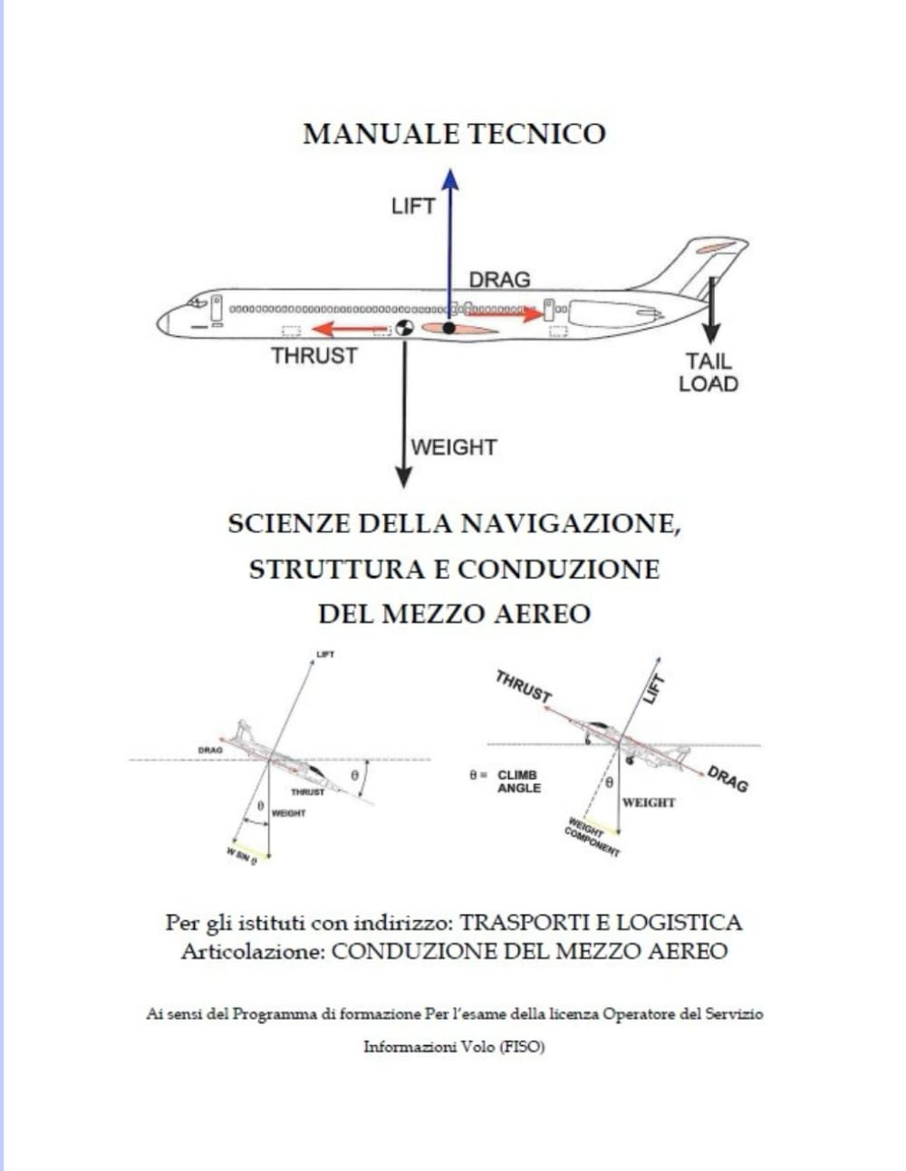 Manuale tecnico di scienze della navigazione, struttura e conduzione del mezzo aereo